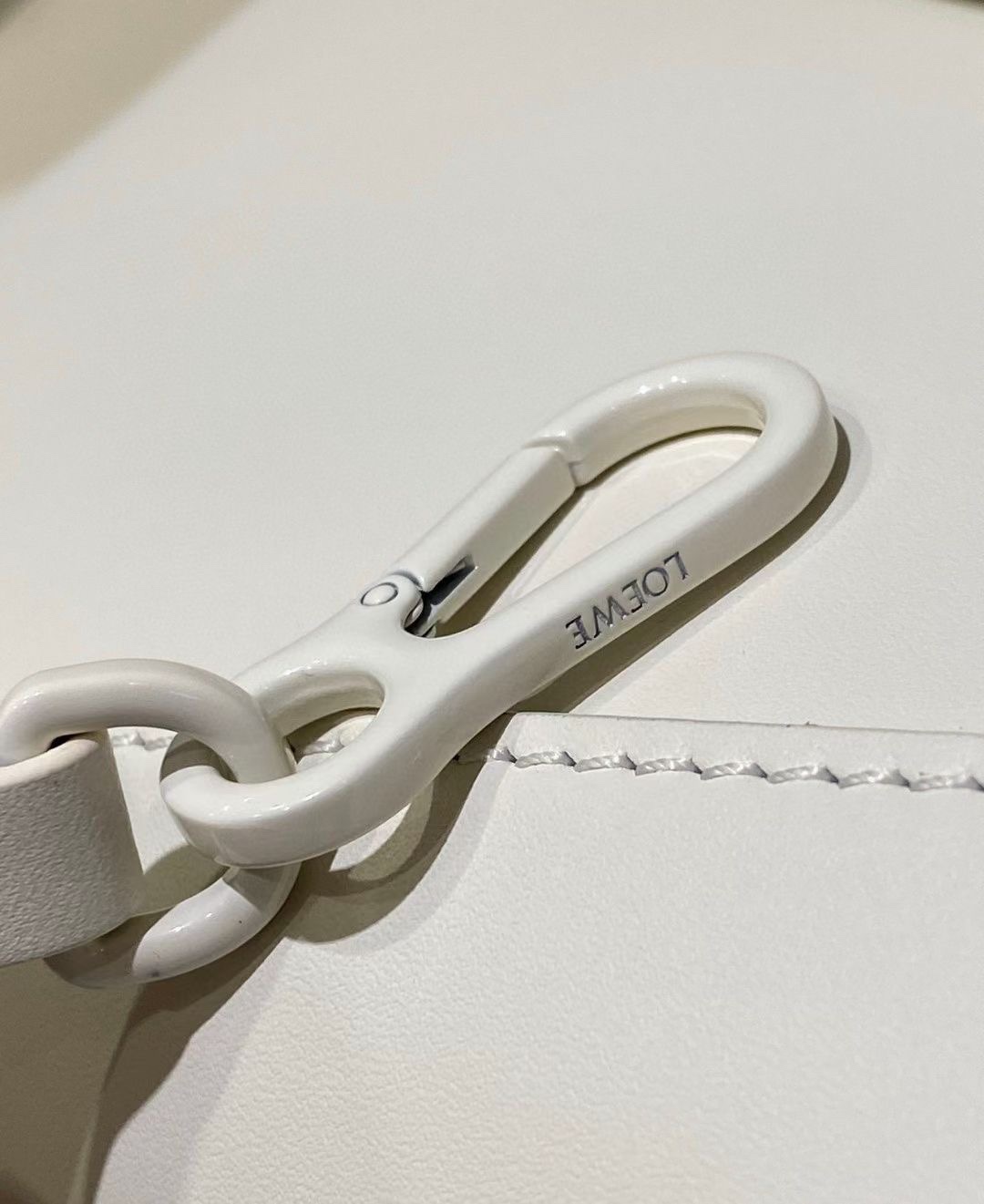 Loewe Small Puzzle Bag in Satin Calfskin Sea Salt